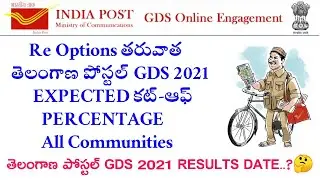 Telangana GDS Result 2021 |  Telangana Postal GDS Cut Off Marks | TS Postal GDS Results | Merit List