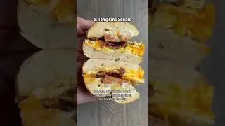 MANHATTAN'S TOP 3 BAGELS #shorts