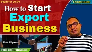 How to start Export Business | How to Start an Export Business in India | Export business Procedure