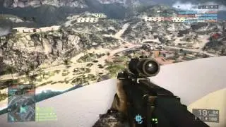 Battlefield 4 - Landing on a vehicle trying to kill someone