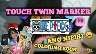 ANG NIPIS NG PAPEL 😫 | TOUCH TWIN MARKER #annmesa #annarttime #touch #twinmarker #coloringbook #art