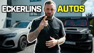 ECKERLIN zeigt uns seinen Fuhrpark: G-Klasse, RSQ8, Porsche, Ferrari & Co.