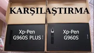 XP-PEN G960 vs XP-PEN G960S PLUS KARŞILAŞTIRMASI || ARALARINDAKİ FARKLAR