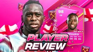 5⭐5⭐ 98 PREMIUM FUTTIES WAN-BISSAKA SBC PLAYER REVIEW | FC 24 Ultimate Team