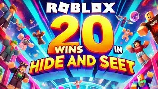 я выиграл 20 раз в мега HIDE AND SEEK я потратил последние нервные клетки