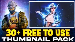 30+ FREE TO USE THUMBNAIL PACK || FREE FIRE ||KARTIK GFX❤️