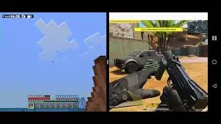 Playing Minecraft and Call of Duty Simultaneously on a Mobile Phone
