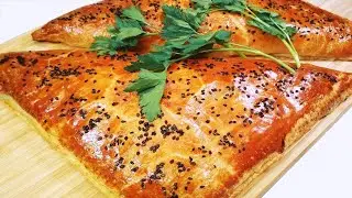 Шикарный Куриный Пирог - БОЛЬШАЯ САМСА с курицей. Пирог БЫСТРО!