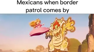 Mexicans when border patrol comes by