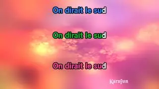 Karaoké Le sud (Live) - Les Enfoirés *