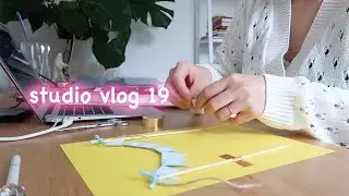 Studio Vlog 19 - Packing LOTS OF Graduation Orders, Life As An Esty Seller | Jtru Designs