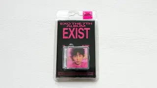 [ASMR] Unboxing EXO 엑소 7th Korean Studio Album EXIST (SMini Xiumin Edition)