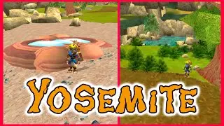 Yosemite/Sierra/Unsnowy Mountain - Beta/Unused/Cut Level from Jak and Daxter: The Precursor Legacy