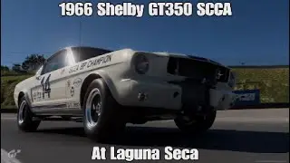1966 Shelby GT350 SCCA|Laguna Seca||GT7|
