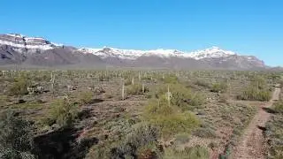 Superstition Mountain Snow