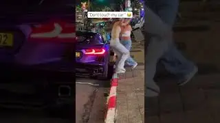 “Dont touch my car” 😂 #cars #supercars #youtubeshorts #corvette