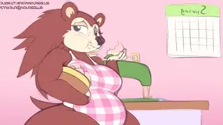 Fat furs (and some videogame girls) weight gain #5