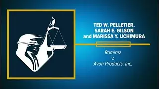 Ted W. Pelletier, Sarah E. Gilson and Marissa Y. Uchimura/Ramirez v. Avon Products, Inc.