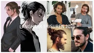Die besten Frisuren bei langen Haaren für  Jungs 2021 | Langhaarfrisuren für Männer 2021 | Joel Ksn