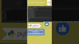 Python : Operator Overloading | Part 1 | py srt 156