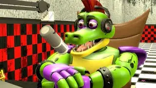 Monty Behind the Scenes  ... FNAF SECURITY BREACH