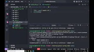 Python for Beginners: Handling file with Python - Lesson | 20