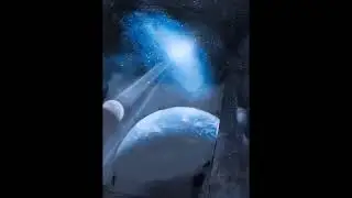 рисуем космос и земю