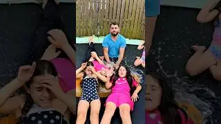 Giant Balloon Popping 😂🎈✅️ #shorts