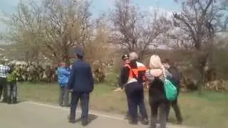 Идём (Реконструкция боя в Луганске 21.04.2013)