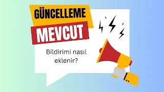Kodular Uygulamaya 'Güncelleme Mevcut' Mesajı Ekleme