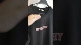 GIVENCHY Jumper Alterations Oversize To Large For Customer - Denim Doctor Tailors It #Givenchy Part1