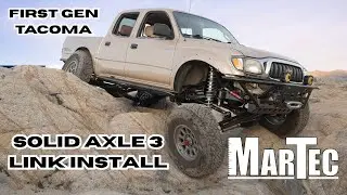 First Gen Tacoma Solid Axle 3 Link Front Kit Install
