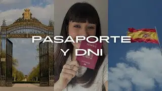 MI PRIMER PASAPORTE Y DNI ESPAÑOL 🥹❤️🇪🇸
