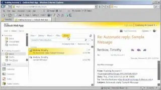 Working with Email Conversations in Outlook Anywhere