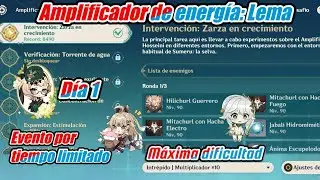 [F2P Guía]Genshin Impact eventos [ Amplificador de energía: Lema] dia 1