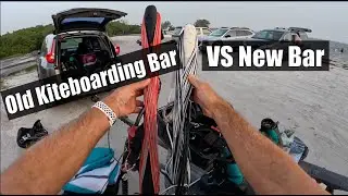 An OLD Kiteboarding Bar VS A NEW Kiteboarding Bar