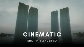 Creating Cinematic Scene in Blender 3D | Timelapses