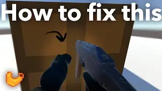 How to fix Weapons/ Hands Clipping Into Walls in Unity (URP & SRP)