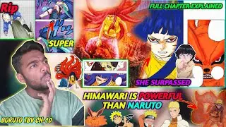 Himawari is Powerful than Naruto | Boruto TBV CH-10 in (HINDI)