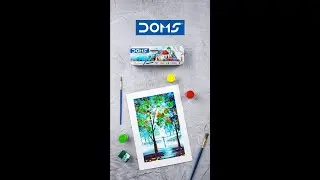DOMS | Poster Colours | Get aesthetic depth in paintings & chase your ambitions with determination
