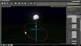 Unreal Engine 4 Solar & Lunar Orbit Visualisation Test