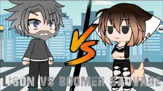 Quand Lison rencontre un boomer dans la rue || Skit Gacha Club