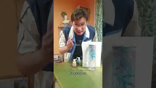 Продолжение опытов с красками.