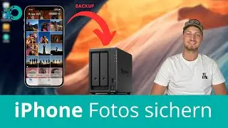 Automatically back up all iPhone photos (smartphone) in under 4 minutes with Synology Photos
