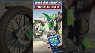 GTA 5 - DIRT BIKE PHONE CHEATS CODES