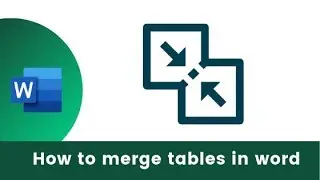 How to merge tables in Word