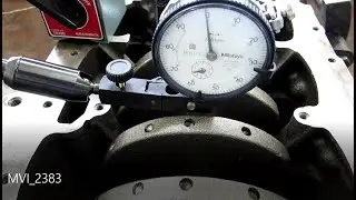 Como montar motor e medir empenamento do virabrequim do motor do automóvel