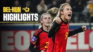 Belgium 5-1 Hungary | We stay in League A ✅ | Women's Nations League