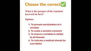Java interview questions | java interview questions for fresher | javatechinterview #shorts