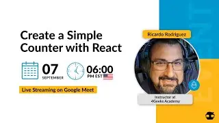 Create a Simple Counter with React- 4Geeks Academy USA